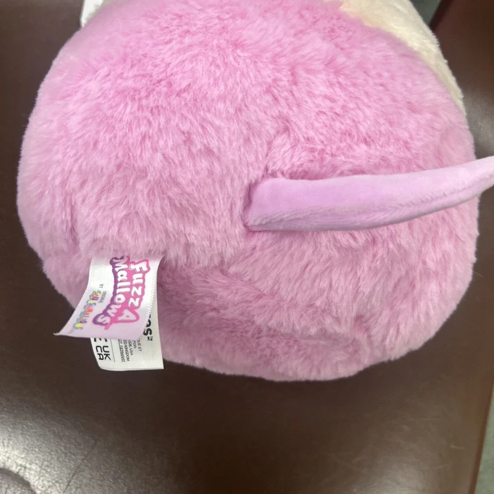 Squishmallows  FuzzAMallow Official Chambless the Pink Opossum  8